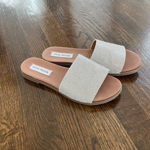 Steve Madden rhinestone sandals